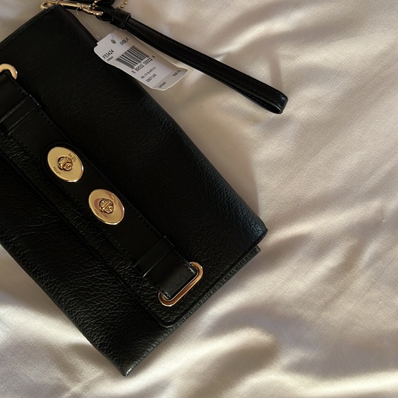 Soft leather blake clutch